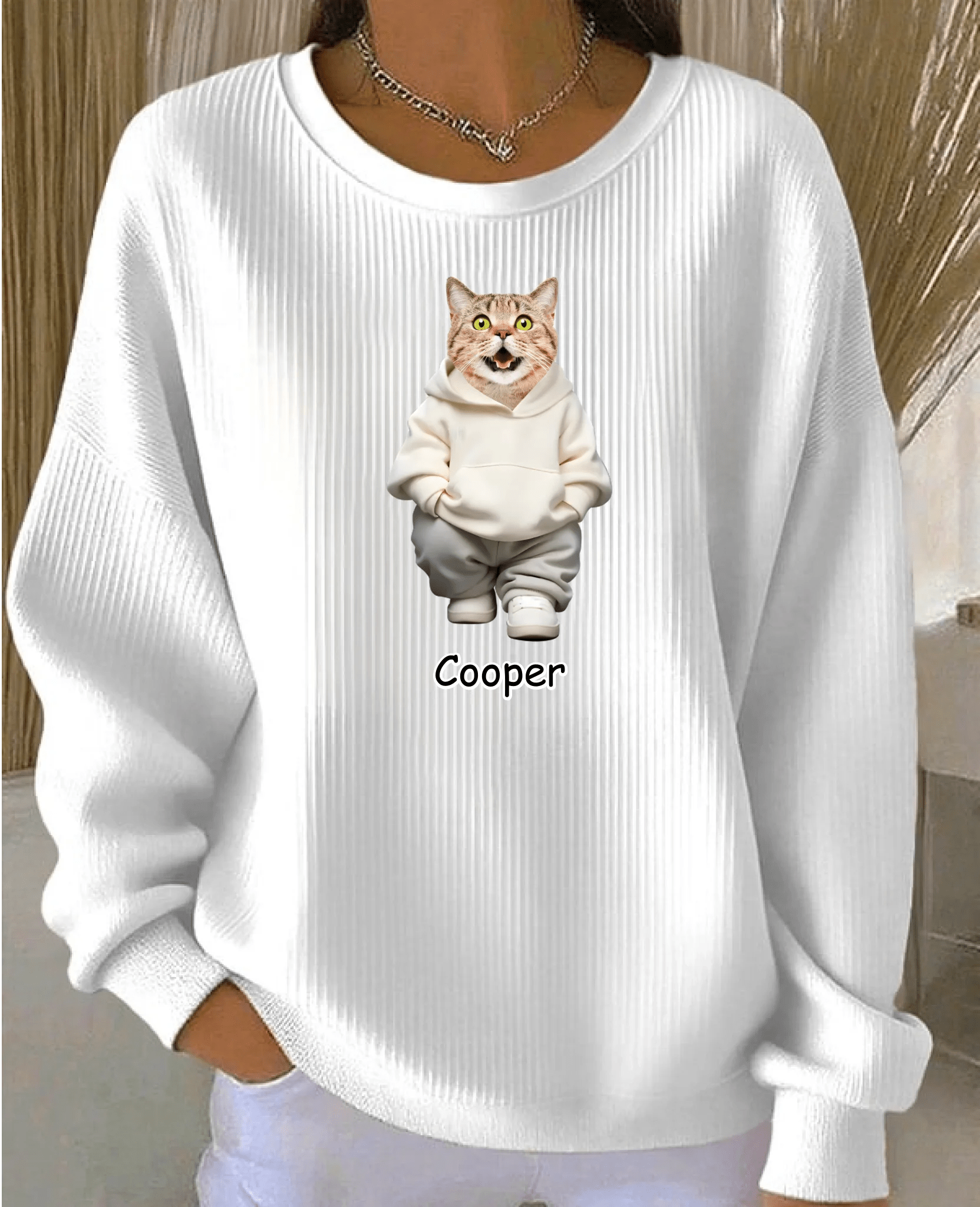 Customized Pet Photo Clothing - Personalized Photos and Names - Gifts for Pet Owners - OLESA