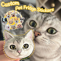 Customized Pet Photo Refrigerator Stickers - Car Aroma Diffuser - OLESA