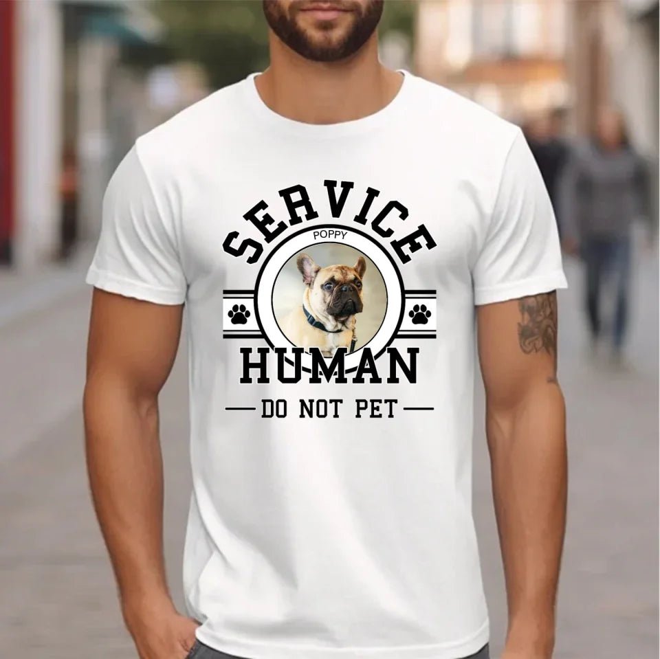 Customized Pet Themed Apparel - Personalized Pet Photo And Name Clothing - A Loving Gift For Pet Owners And Pet Lovers - OLESA