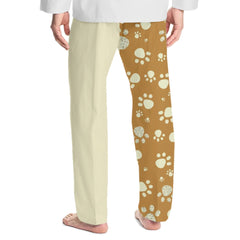 Customized Pet Themed Pajama Pants - Cute Comfy Pajama Pants with Personalized Dog Breed Image and Name - Fun Gifts For Dog Owners,Dog Lovers - OLESA