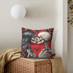 Customized Pillows Filled with Love - Personalized Name Till Death Do Us Part Eternal Love Pillowcase - A Gift For Boyfriend,Girlfriend,Husband,Wife - OLESA