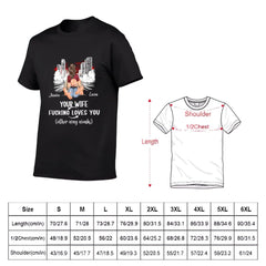 Customized Safe Driving Reminder T-shirt - Personalized Name and Character Safe Driving Themed Couple's Clothes - A Gift For Husband,Boyfriend - OLESA