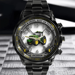 Customized Tractor Watch - Personalized Name - Gifts For Tractor Lovers - OLESA
