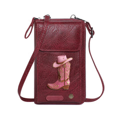 Customized Western Spirit Wallet - Personalized Cowgirl Clutch Bag - Gifts For Girls - OLESA