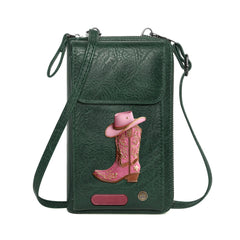 Customized Western Spirit Wallet - Personalized Cowgirl Clutch Bag - Gifts For Girls - OLESA