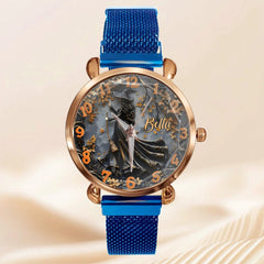 Customized Witch Watch - Personalized Name - Halloween Gifts - OLESA