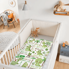 Cute Pastel Dinosaur - Personalised Name Dinosaur Blanket - Gifts for Girls,Dinosaur lovers,Newborns - OLESA
