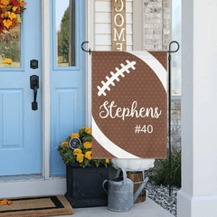 Decorative Flags - Personalized Football Flag - Gift For The Athletes,Fans - OLESA