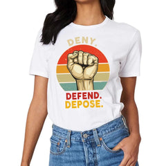 Deny,Depose,Defend Classic Colorways Clothing - Gifts For Friend,Family,Colleagues - OLESA