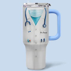 Doctor Profession Theme Car Cup - Unique Gift Doctor 40oz Tumbler - OLESA