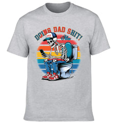 Doing Dad Shit - Personalized Father Accent Clothes - OLESA