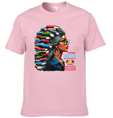 Education is Freedom - Personalized Name Teacher Theme Clothes - OLESA