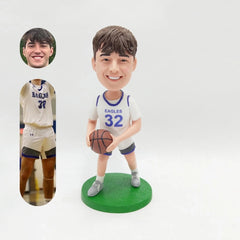 Engraved Customized Basketball Player Figurine - Gift Ideas for Basketball Player Lovers - OLESA