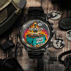 Everything Is Fine - Personalized Name Watch - OLESA