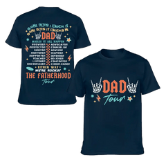 Fatherhood Tour Dad Shirt - OLESA