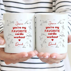 Favorite Aerobic Exercise - Personalized Mugs - Gifts for Your Loved Ones - OLESA