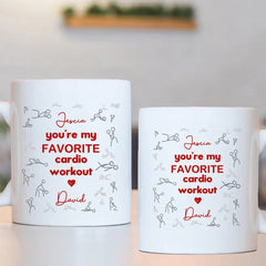 Favorite Aerobic Exercise - Personalized Mugs - Gifts for Your Loved Ones - OLESA