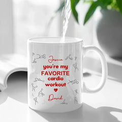 Favorite Aerobic Exercise - Personalized Mugs - Gifts for Your Loved Ones - OLESA