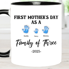 First Mother Day - Personalized Custom 3D Inflated Effect Mug - OLESA