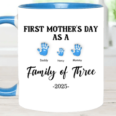 First Mother Day - Personalized Custom 3D Inflated Effect Mug - OLESA