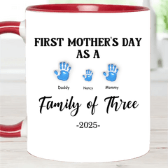 First Mother Day - Personalized Custom 3D Inflated Effect Mug - OLESA