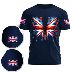 Flag Butterfly Costume - Fashionable Flags Decorating Clothes - OLESA
