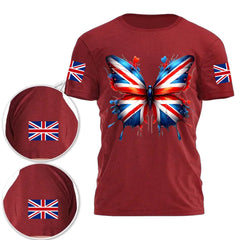 Flag Butterfly Costume - Fashionable Flags Decorating Clothes - OLESA
