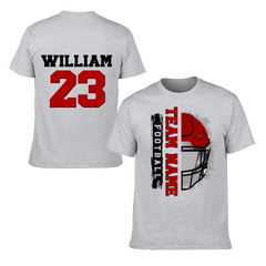 Football Helmet - Personalised Helmets And Name T-shirt - A Gift for Football Players,Lovers - OLESA