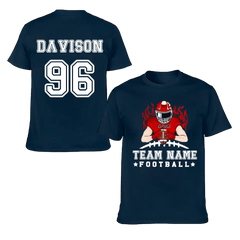 Football Season - Personalized American Football Team Shirt - A Gift for Football Player,Lovers - OLESA