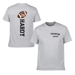 Football Season - Personalized Child's Name And Shirt Number - A Gift for Family - OLESA