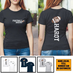 Football Season - Personalized Child's Name And Shirt Number - A Gift for Family - OLESA