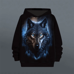 Forest Wolf Customized Clothing - Mythical Creature Theme Unisex Hoodie - Gift For Wolf Lovers - OLESA