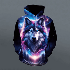 Forest Wolf Customized Clothing - Mythical Creature Theme Unisex Hoodie - Gift For Wolf Lovers - OLESA