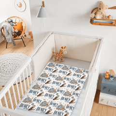 Free shipping✈️Personalized Wizard Owl Magic Book Custom Baby Name Blanket - OLESA
