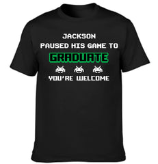 Fun Arcade - Graduation Keepsake Apparel - Custom Names, Year & Icons - Graduate Gifts - OLESA