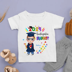 Gift For Grandkid Kindergarten Graduate Kid T Shirt - OLESA