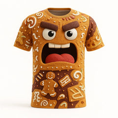 Gingerbread Cookie Character Clothing - Christmas Parties Gift, Family Gatherings Gift - OLESA