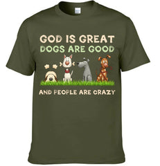 God Is Great Dog Are Good - Personalized Clothes - OLESA