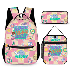 Good Vibes Only - Personalized Name Customized Backpacks - Gift for Kids to Start the School Season - OLESA