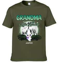 Grandma Of These Little Monsters Customized Unisex Clothing - Personalized Title And Name - Halloween Gifts - OLESA