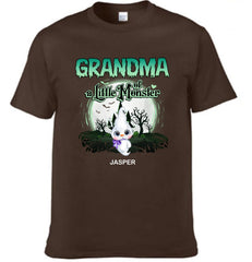 Grandma Of These Little Monsters Customized Unisex Clothing - Personalized Title And Name - Halloween Gifts - OLESA