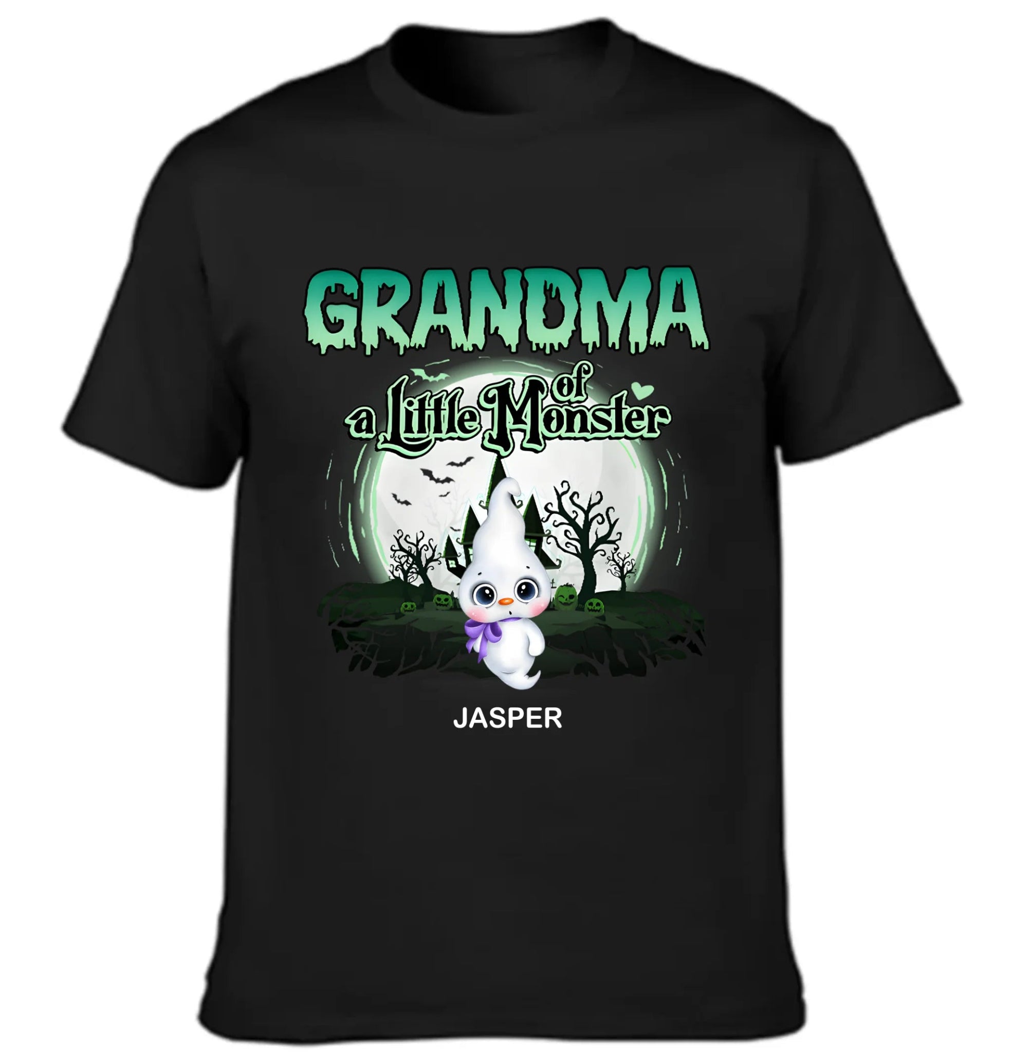 Grandma Of These Little Monsters Customized Unisex Clothing - Personalized Title And Name - Halloween Gifts - OLESA