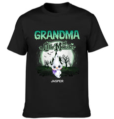 Grandma Of These Little Monsters Customized Unisex Clothing - Personalized Title And Name - Halloween Gifts - OLESA