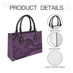 Grandma's Little Sweethearts - Birthday, Loving Gift For Grandmother, Mother, Mom - Personalized Leather Bag - OLESA