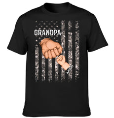 Grandpa Is Like Dad Without Rules - Family Personalized Customized Clothing - OLESA