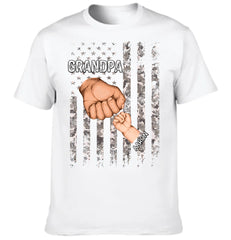 Grandpa Is Like Dad Without Rules - Family Personalized Customized Clothing - OLESA