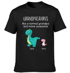 Grandpasaurus And Kids Personalized Shirt - OLESA