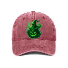 Halloween Ghost Art Print Customized Cap - Personalized Patterns Baseball Cap - OLESA