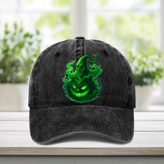 Halloween Ghost Art Print Customized Cap - Personalized Patterns Baseball Cap - OLESA