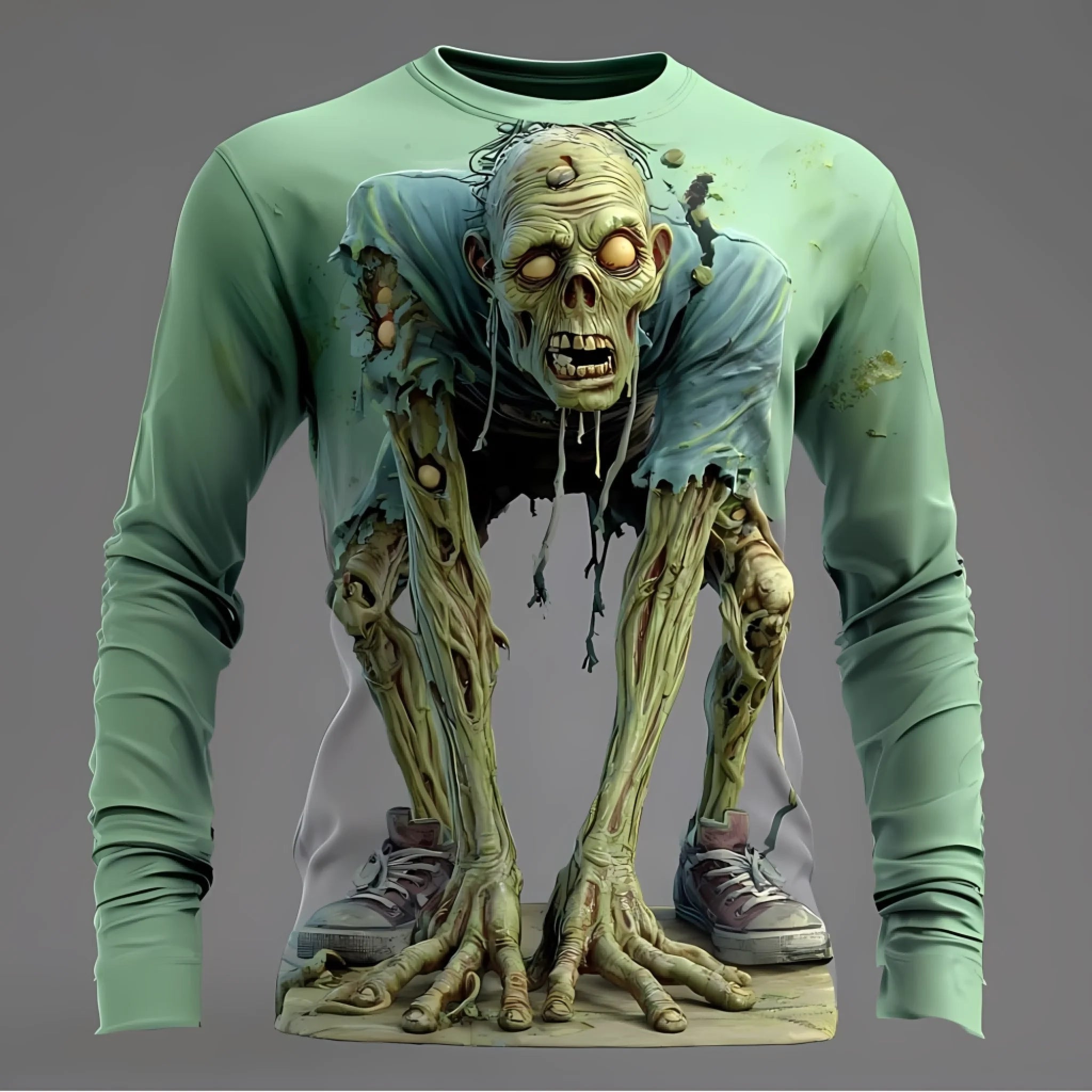 Halloween Men's Zombies Customized Clothing - Halloween Gifts - OLESA